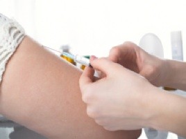 flu shot injection