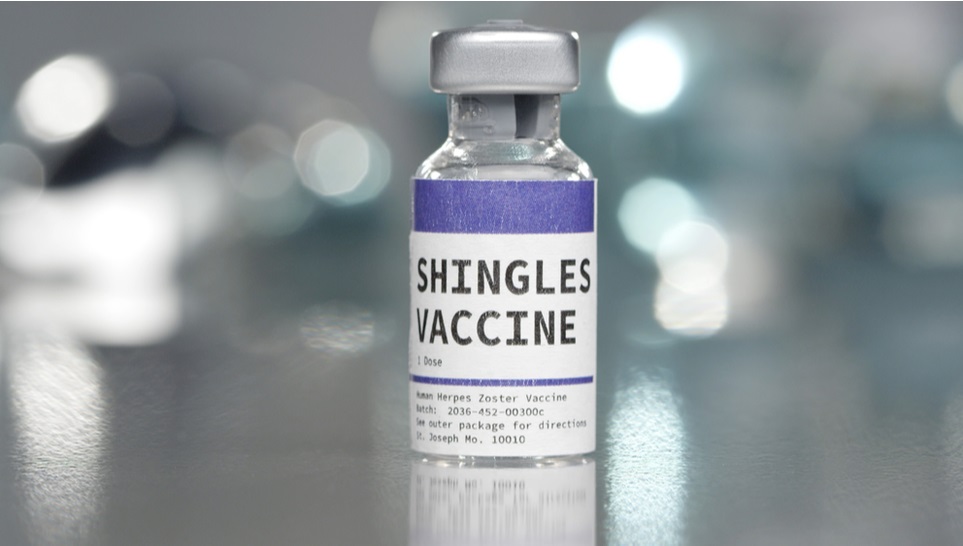 shingles vaccine in a bottle
