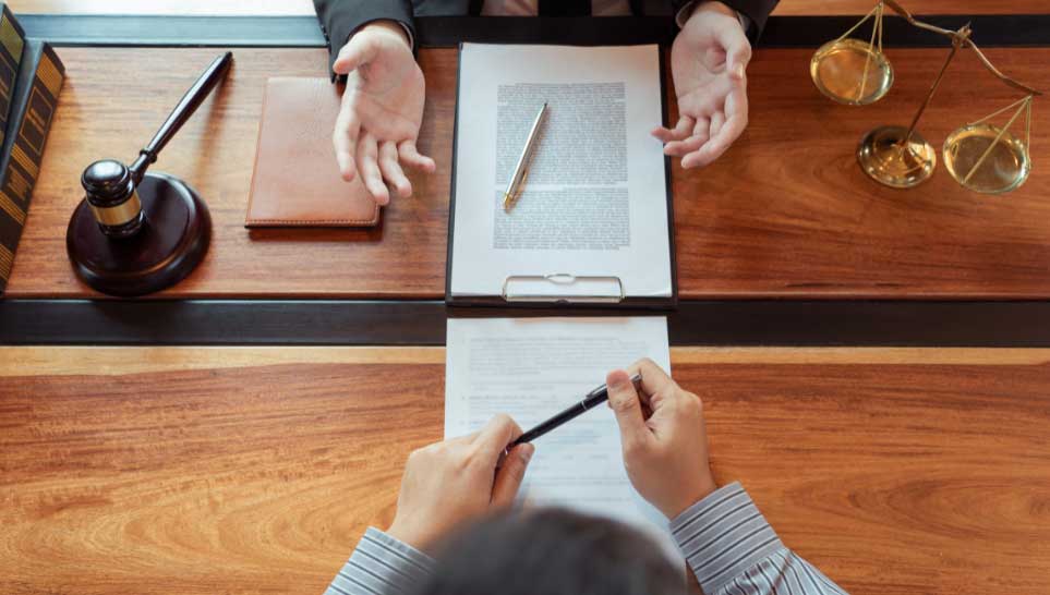 vaccine injury victim consulting to a lawyer